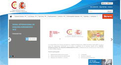 Desktop Screenshot of camacoes.org.do