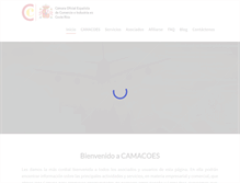 Tablet Screenshot of camacoes.cr